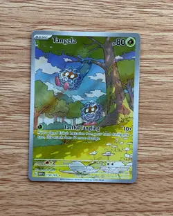 Tangela 178/165 - Illustration Rare Scarlet & Violet 151 - English - Image 1