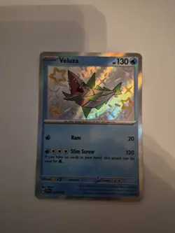 Veluza 125/091 Shiny Rare Paldean Fates - Image 1