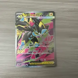 Pokemon TCG Mega Zeraora EX Ultra Rare Full Art Holo Pitch Black 098/084 - Image 1