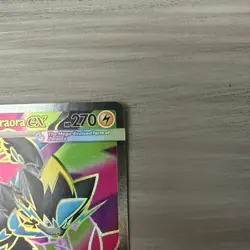 Pokemon TCG Mega Zeraora EX Ultra Rare Full Art Holo Pitch Black 098/084 - Image 2