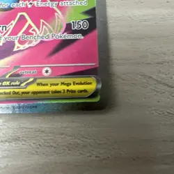 Pokemon TCG Mega Zeraora EX Ultra Rare Full Art Holo Pitch Black 098/084 - Image 5