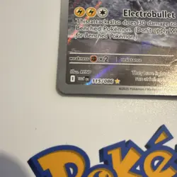 Pokemon TCG Zebstrika 115/086 Sv: White Flare IR Holo English 120HP 2025 - Image 3