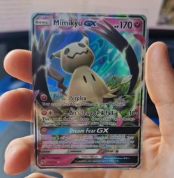 Mimikyu GX 149/214 Lost Thunder 2018 Holo Ultra Rare Pokemon TCG HP170 EN - Image 1