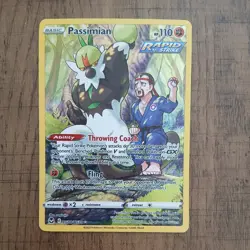 Pokemon Card Passimian TG08/TG30 Trainer Gallery Rare Silver Tempest. light play - Image 1