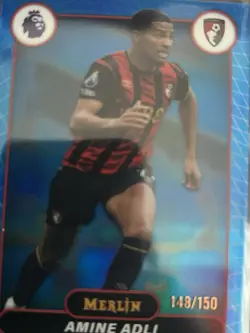 Topps Merlin Premier League 2025/26 3 Card Numbered Bundle - Image 2