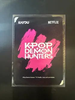 Kayou Kpop Demon Hunters Trading Card Energy Edition Mira SP KPDH01-SP-002 - Image 2