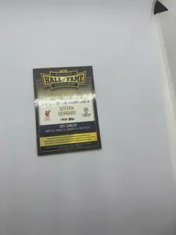 Steven Gerrard Hall of Fame Card # HOF1 - Topps Match Attax 2025/26 25/26 - Image 2