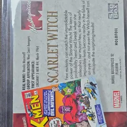 2024 Marvel Masterpieces '92 Platinum Holofoil 4-Card Lot Witch Gambit DD Cat - Image 2
