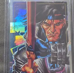 2024 Marvel Masterpieces '92 Platinum Holofoil 4-Card Lot Witch Gambit DD Cat - Image 3