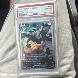 PSA 10 2022 Pokemon TCG Lugia V 186/195 Silver Tempest Full Art Holo Eng - Image 1