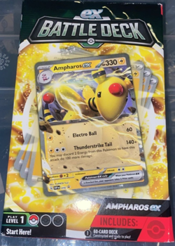 Pokemon TCG Ampharos ex Battle Deck Unchecked May Be Cards Missing - Image 2