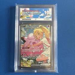 Pokemon Lillie’s Clefairy ex 280/217 ACE 10 Gem Mint Ascended Heroes SIR - Image 1