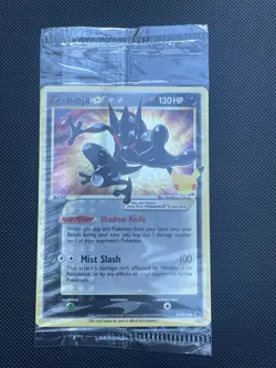 Pokemon TCG Greninja Gold Star SWSH144 25th Celebrations Promo Sealed - Image 1