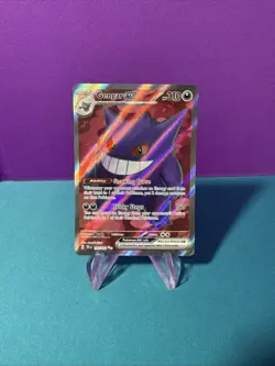 Pokemon TCG Gengar EX Temporal Forces Ultra Rare Card 193/162 Scarlet & Violet - Image 1