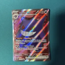 Pokemon TCG Gengar EX Temporal Forces Ultra Rare Card 193/162 Scarlet & Violet - Image 2
