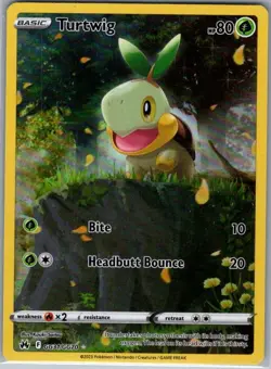 Turtwig GG31/GG70 SWSH: Crown Zenith: Galarian Gallery - Pokemon Card - NM - Image 1