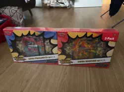 Pokemon TCG - Ascended Heroes Ex boxes - Costco 2 Pack - Emboar and Feraligatr - Image 1