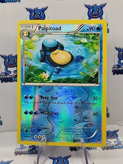 Palpitoad - 34/122 - Reverse Holo Pokemon BREAKPoint LP - Image 1