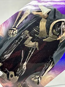 General Grievous 2025 Topps Chrome Star Wars PURPLE 130/199 Refractor Card #49 - Image 4