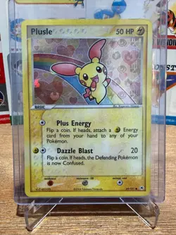Pokemon Plusle EX Hidden Legends #69/101 Common Basic English 2004 - Image 1