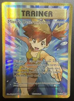 Pokemon TCG Misty's Determination Evolutions 108/108 Holo Full Art - LP - Image 1
