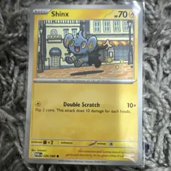 Nintendo Pokemon TCG Shinx 026/088 Reverse Holo Basic 70HP English - Image 1
