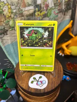 Pokemon TCG - Caterpie (Regular) - Hidden Fates - 1/68 - Common - Image 1