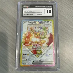 Eevee ex 174 Sv: Scarlet & Violet Promo Cards Holo GEM MINT 10 - Image 1