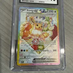 Eevee ex 174 Sv: Scarlet & Violet Promo Cards Holo GEM MINT 10 - Image 2
