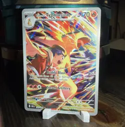 Ethan's Typhlosion Destined Rivals 190/182 Illustration Rare Holo Full Art - Image 1
