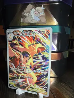 Ethan's Typhlosion Destined Rivals 190/182 Illustration Rare Holo Full Art - Image 2