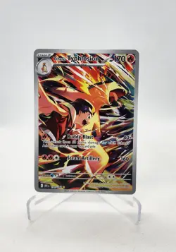 Ethan's Typhlosion 190/182 Sv10: Destined Rivals Holo-Full Art Illustration Rare - Image 1