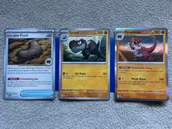 Pokemon TCG Perfect Order ANTIQUE JAW FOSSIL, TYRUNT & TYRANTRUM - Image 1