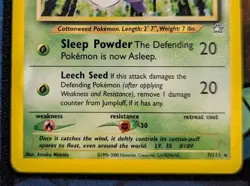 Jumpluff 7/111 Holo Neo Genesis Pokemon Tcg Card Vintage Wotc Lightly Played - Image 3