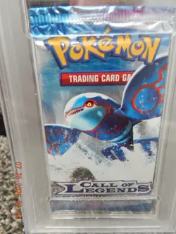 Pokemon Call of Legends Factory Sealed Booster Pack Kyogre Art English TCG PSA 8 - Image 2