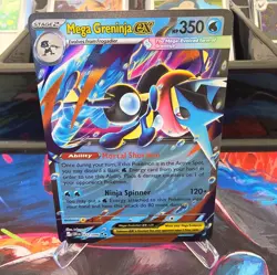 Mega Greninja ex 022/086 Double Rare NM- Chaos Rising - Image 1