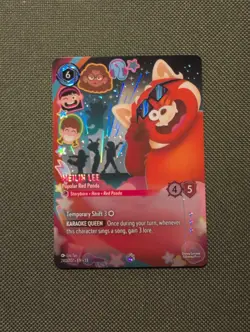 Disney Lorcana Attack of the Vine - Meilin Lee 240/207 (Enchanted) - Image 1