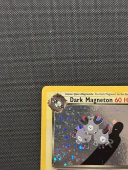 Dark Magneton 11/82 | Team Rocket | Holo Pokemon Card NM - Image 3