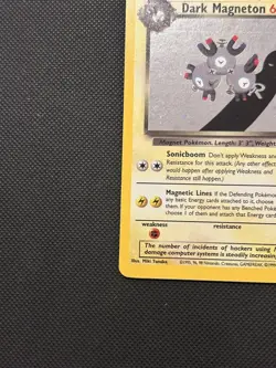Dark Magneton 11/82 | Team Rocket | Holo Pokemon Card NM - Image 5