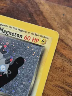 Dark Magneton 11/82 Team Rocket Holo Rare Pokemon Card 1999 TCG Vintage - Image 4