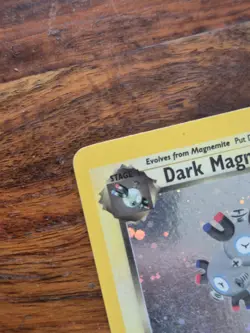 Dark Magneton 11/82 Team Rocket Holo Rare Pokemon Card 1999 TCG Vintage - Image 5