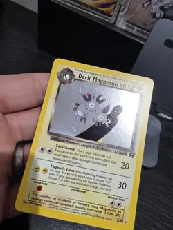 Pokemon TCG Dark Magneton 11/82 Team Rocket Holo Rare Excellent #461 - Image 5