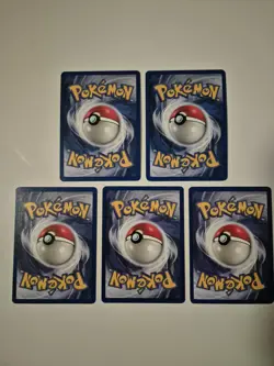 Team Rocket x5 Lot Dark Hypno 9/82 Dark Magneton 11/82 Rare Holo Pokemon LP - Image 2