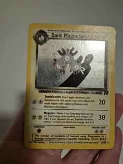 Team Rocket x5 Lot Dark Hypno 9/82 Dark Magneton 11/82 Rare Holo Pokemon LP - Image 5