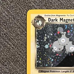 Dark Magneton 11/82 LP - Team Rocket Set Holo Card - Vintage WOTC Pokemon TCG - Image 3