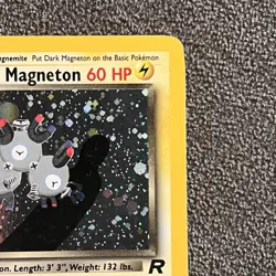 Dark Magneton 11/82 LP - Team Rocket Set Holo Card - Vintage WOTC Pokemon TCG - Image 4