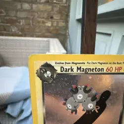 Pokemon TCG Team Rocket Dark Magneton 11/82 Holo Rare EN 60HP 2000 - Image 2