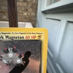 Pokemon TCG Team Rocket Dark Magneton 11/82 Holo Rare EN 60HP 2000 - Image 3