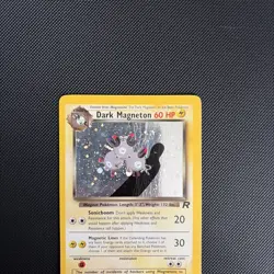 Pokemon TCG Dark Magneton Team Rocket 11/82 Holo Unlimited Holo Rare (Damaged) - Image 2