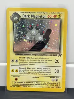 Pokemon TCG - Dark Magneton - Team Rocket Rare Holo 11/82 (NM) - Image 2